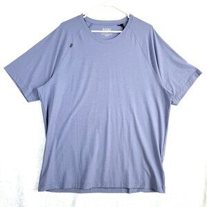 Rhone Reign Short Sleeve Shirt Mens XXL Purple Ice Premium Activewear NEW